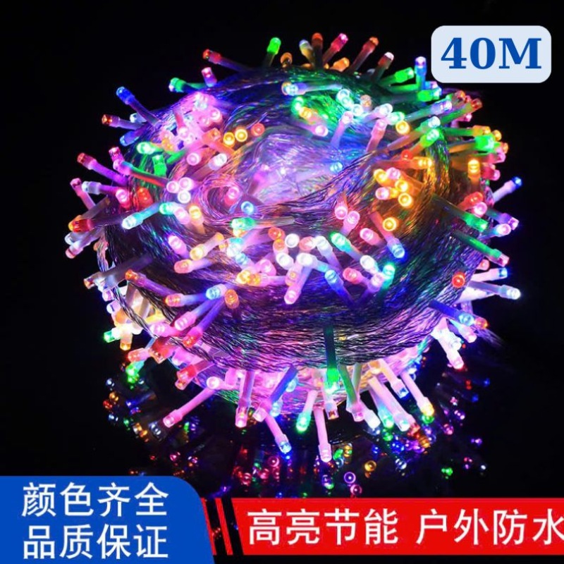 Đèn Led 40M Nhiều Màu Nhấp Nháy 4