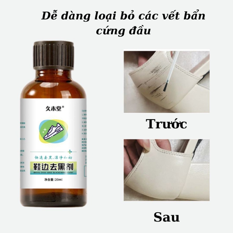 Dung Dịch Tẩy Vết Trầy Xước Vết Ố Vệ Sinh Giày Dép Túi Da Siêu Sạch5
