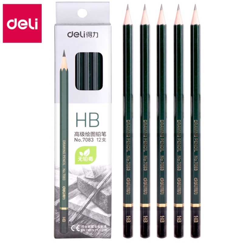 Hộp 12 Bút Chì 2B Deli 5