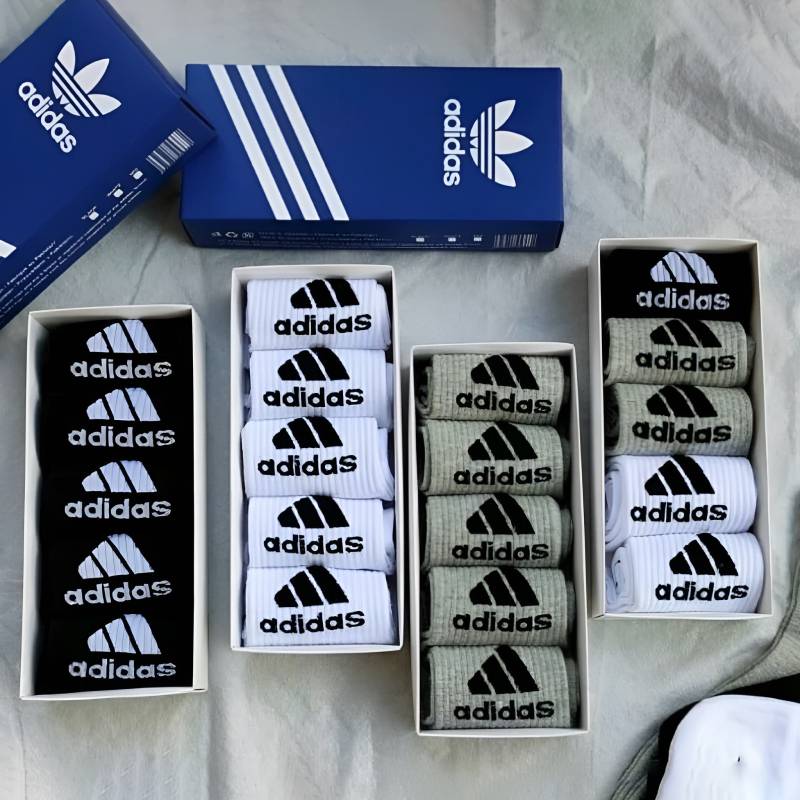 Hộp 5 Đôi Tất Nike, Adidas Thời Trang 4