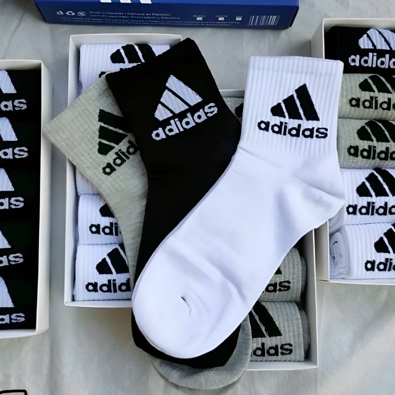 Hộp 5 Đôi Tất Nike, Adidas Thời Trang 5