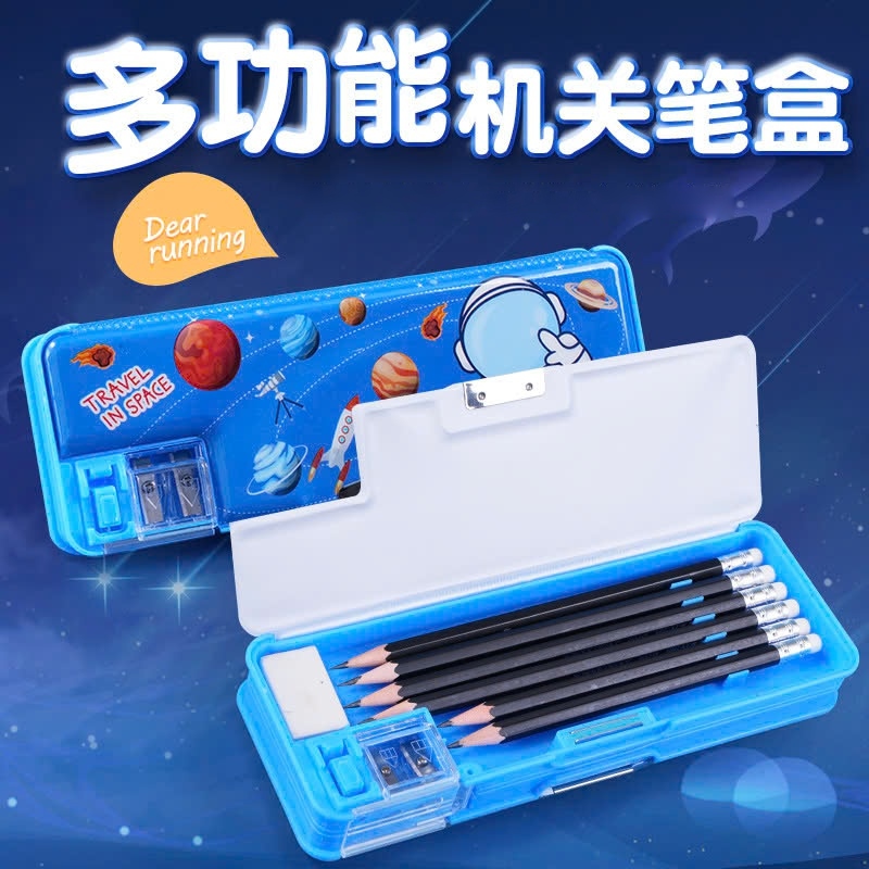 Hộp Đựng Bút Có Đầu Chuốt Chì Họa Tiết Cute 4