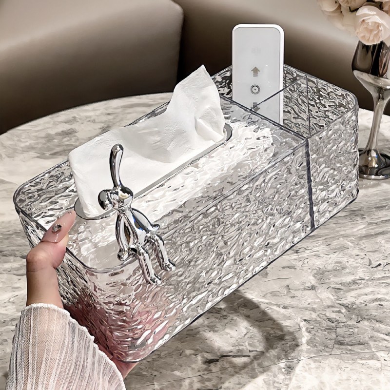 Hộp Đựng Khăn Giấy Trong Suốt Sang Trọng 4