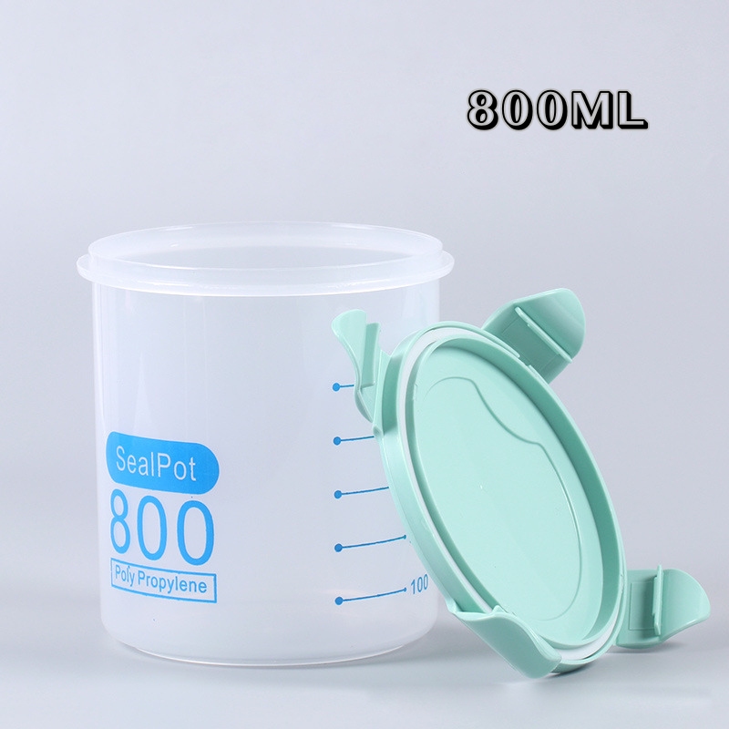 Hộp Nhựa 800ML Đựng Thức Phẩm Có Chia Vạch 4