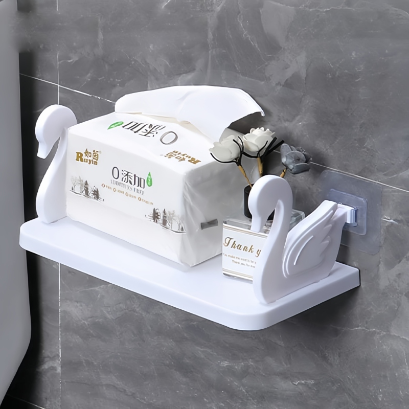 Kệ Nhựa Dán Tường Tiện Lợi Hình Thiên Nga 5