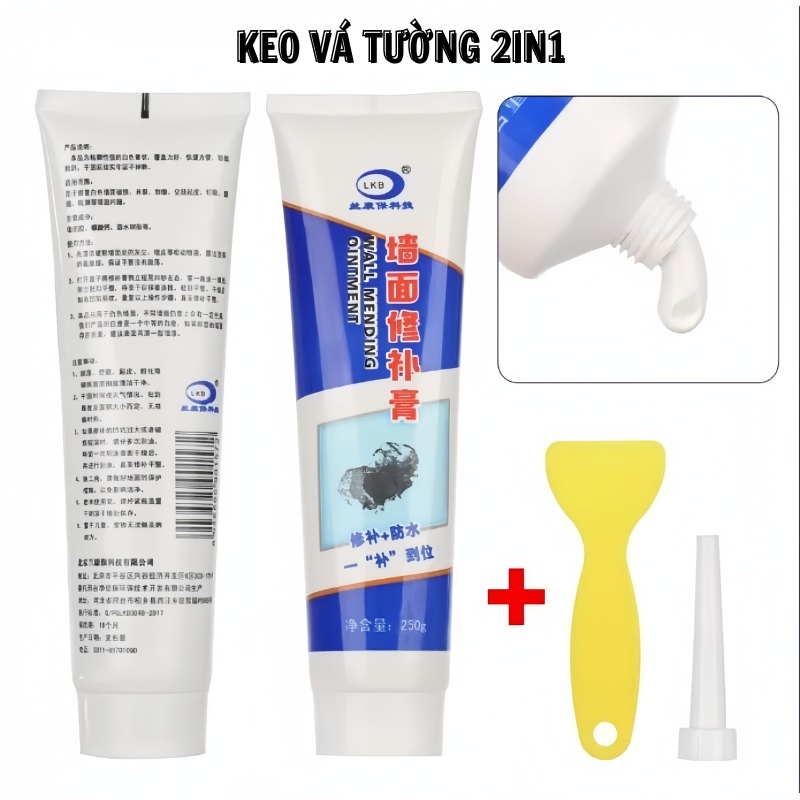 Tuýp keo vá tường chống thấm