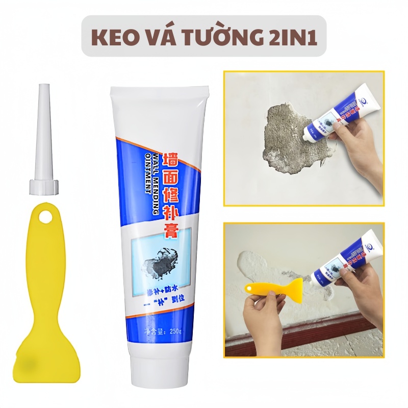 Tuýp keo vá tường chống thấm
