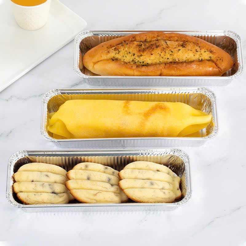 Khay Nhôm Nướng Hình Chữ Nhật 5