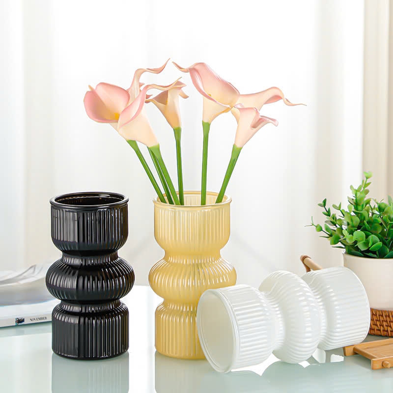 Lọ Hoa Decor Hoạ Tiết Đốt Trúc 4