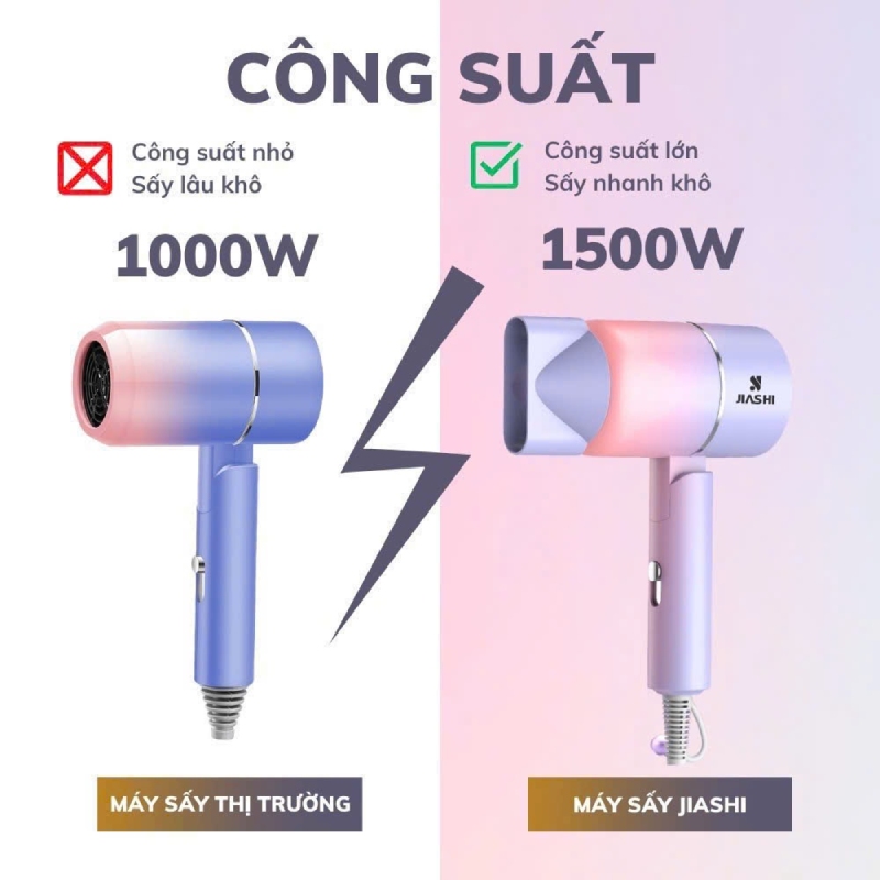 Máy Sấy Tóc chữ T Mini Gấp Gọn 4