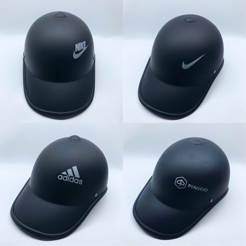 Mũ Bảo Hiểm Lưỡi Trai Có Logo Brand 5