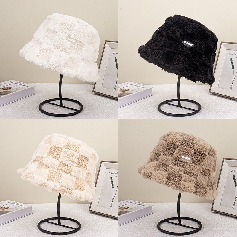 Mũ Bucket Lông Cừu Dày Dặn 4