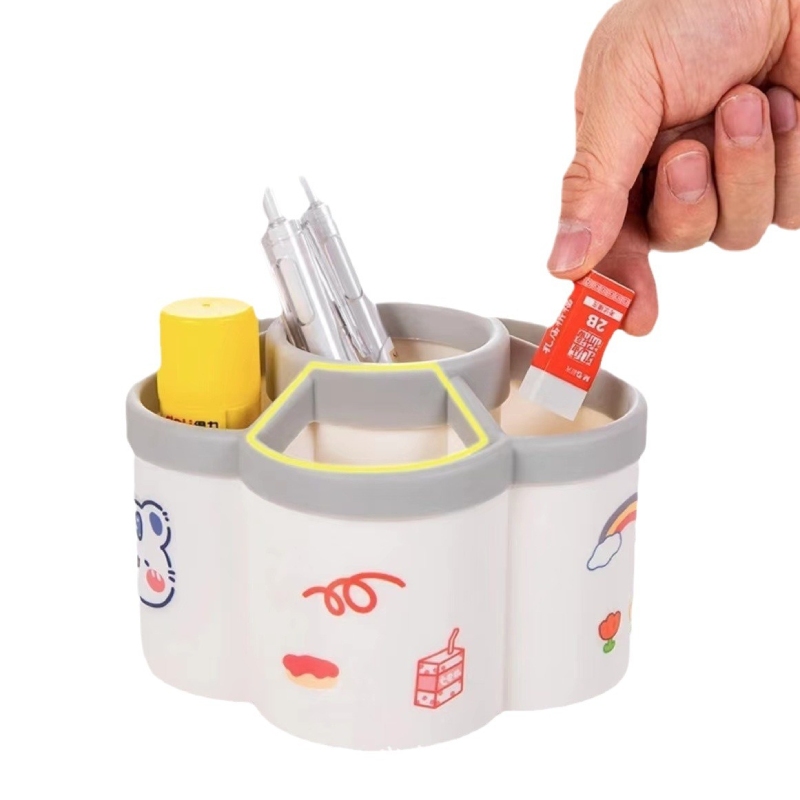 Ống Đựng Bút Hình Hoa Cute 5