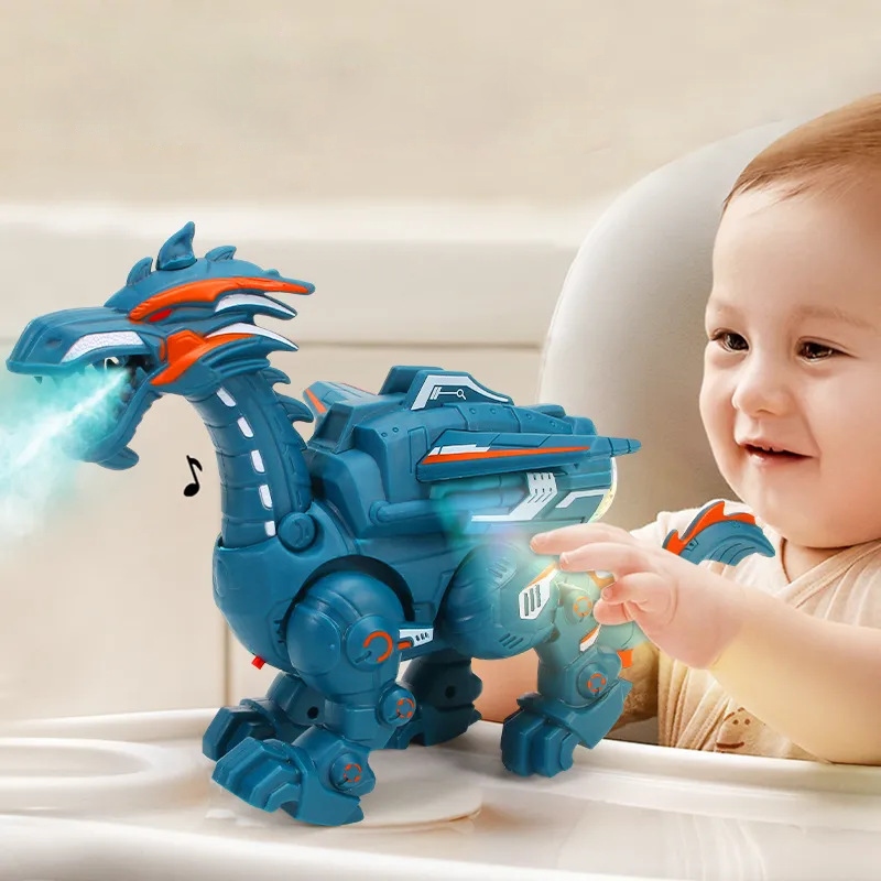 RoBot Khủng Long Phun Lửa 5