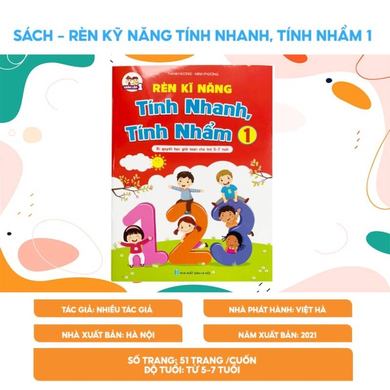 Sách Rèn Kĩ Năng Tính Nhanh Tính Nhẩm 4