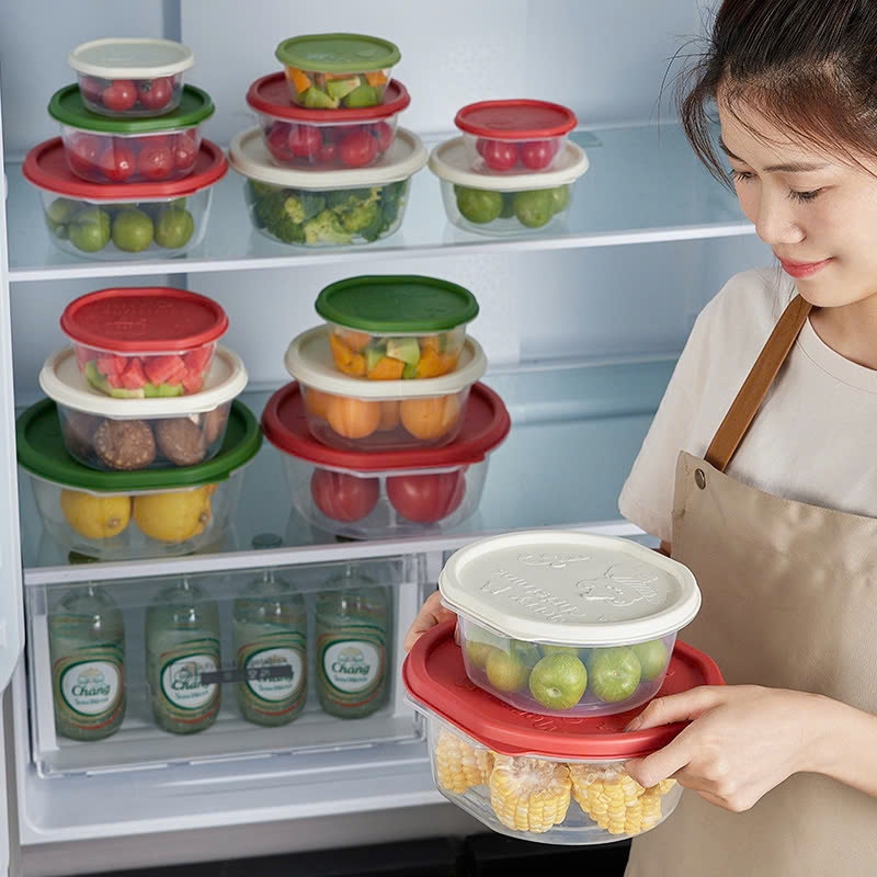 Set 4 Hộp Nhựa Tròn 5