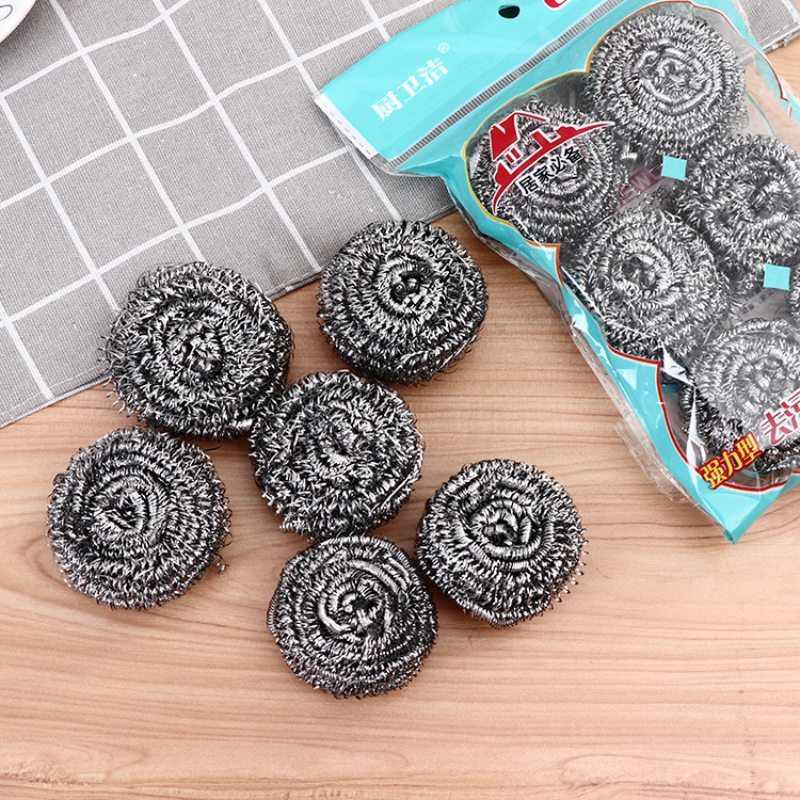 Set 6 Búi Sắt Cọ Xoong Nồi CWJ-150 4