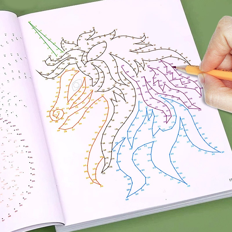 Tập Tranh Vẽ Hình Nối Số 4 Cấp Độ 5