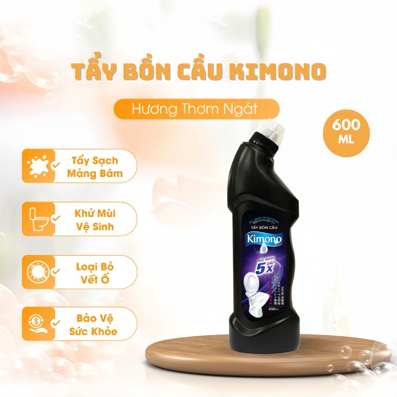 Tẩy Bồn Cầu Kimono 600ML 5