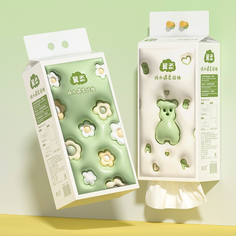 Thùng 6 Gói Khăn Giấy Rút Bear 5D 4