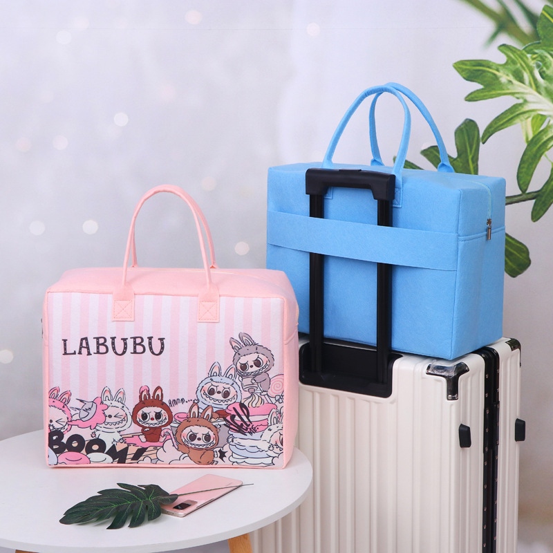 Túi Nỉ Du Lịch Labubu 5