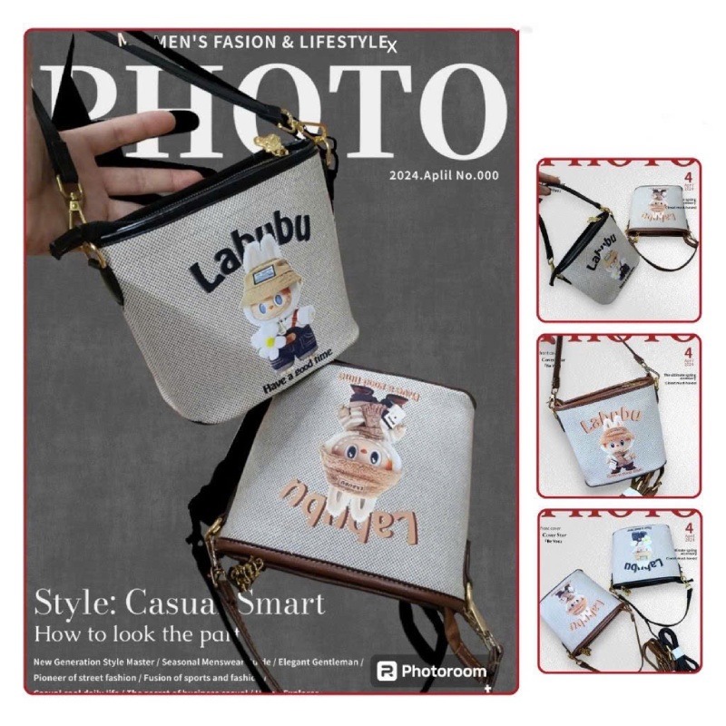 Túi Xách Dáng Đứng Labubu 4