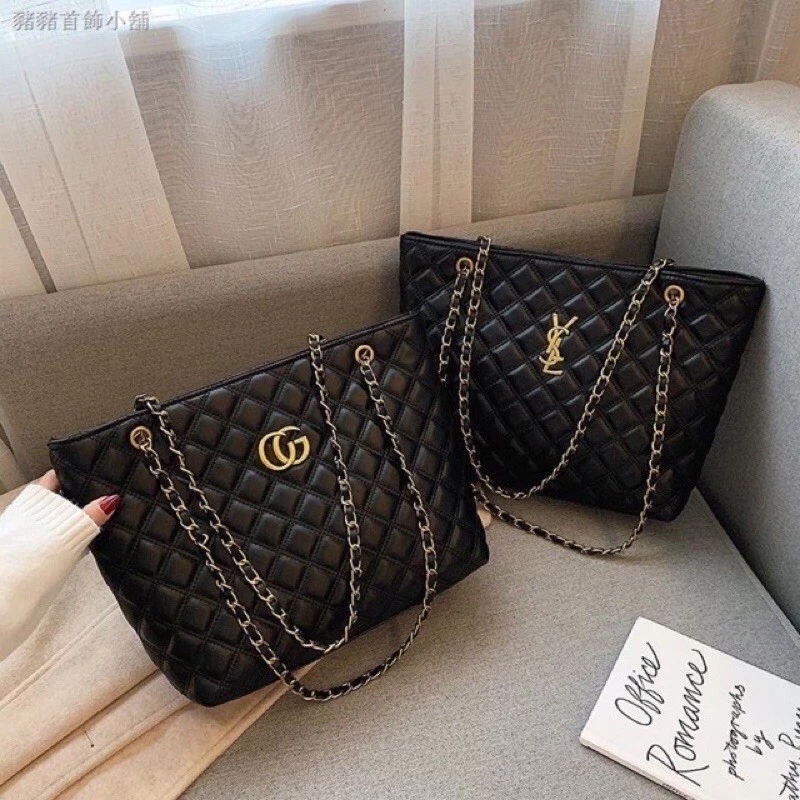 Túi Xách Hàn Quốc Dây Xích Form Rộng 4