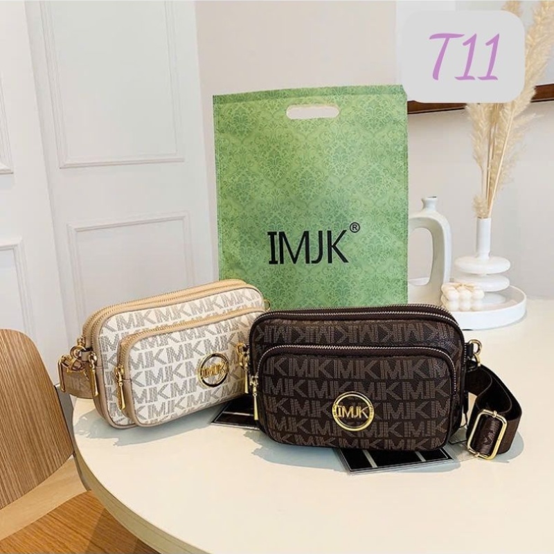 Túi Xách MK 3 Khoá Dây Đeo Chéo Bản To 4