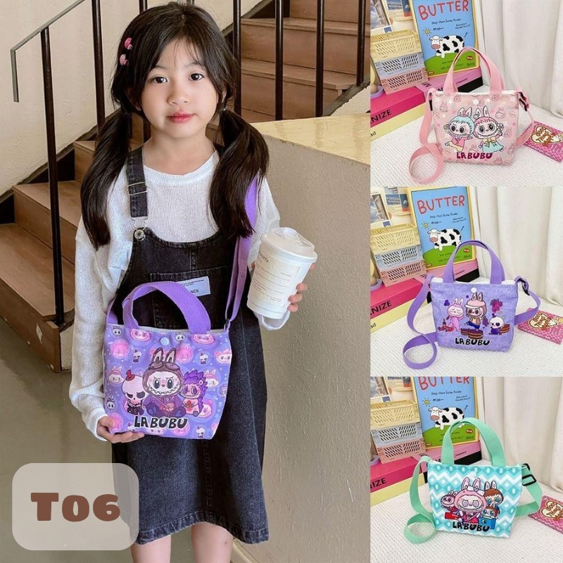 Túi Xách Vải Canva Labubu 4