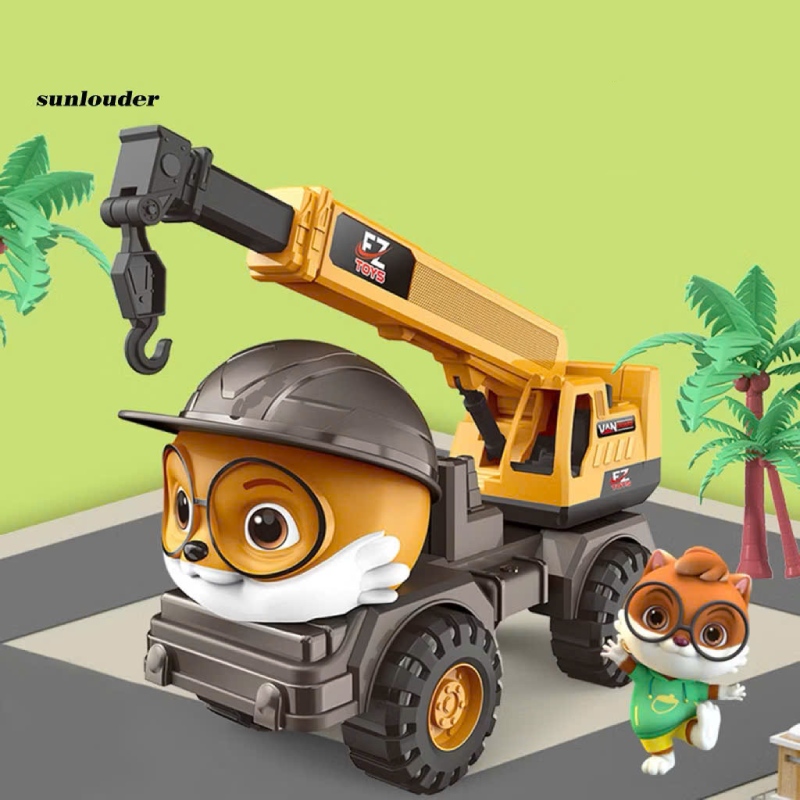 Xe Đồ Chơi Sóc Công Trình 5