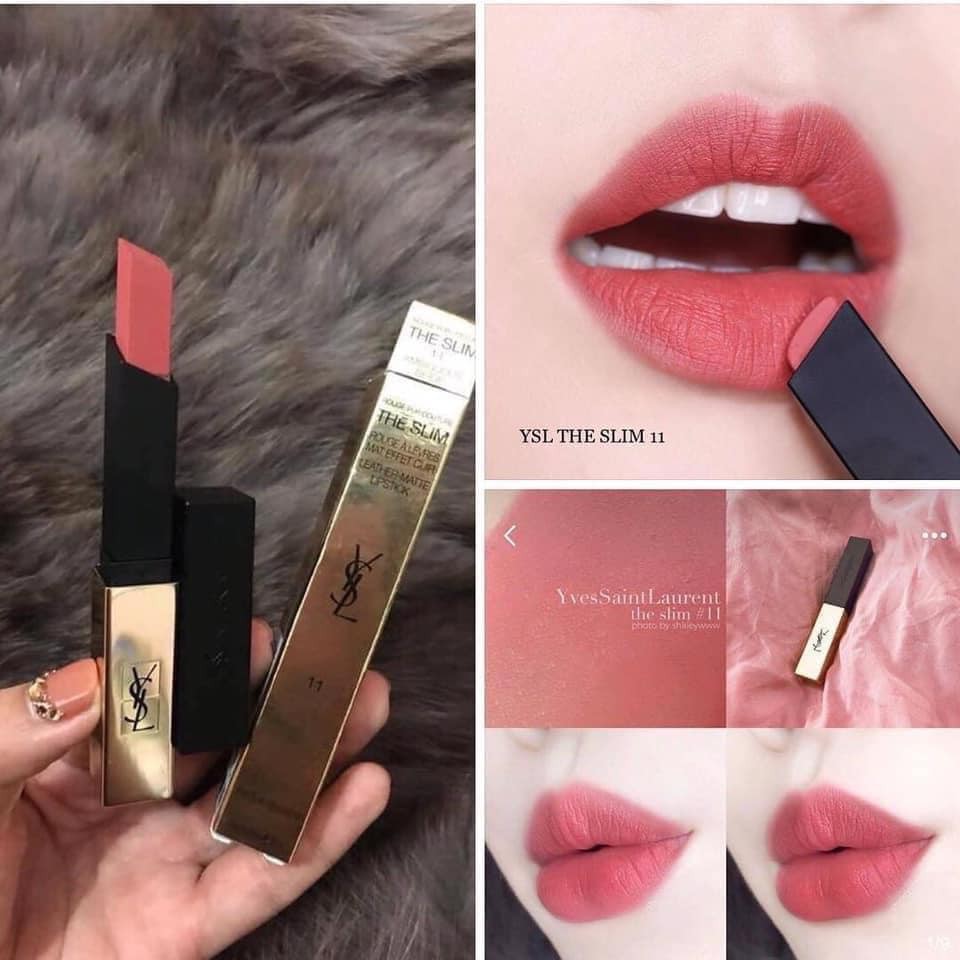 Ysl Lipstick Yves Saint Laurent The Slim 11 Son Thỏi YSL Rouge Pur