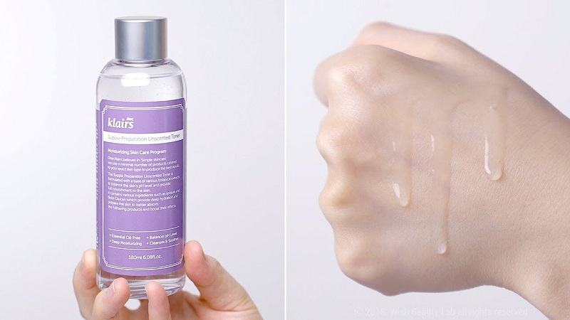 Toner Nước Hoa Hồng Klairs Supple Preparation Unscented Facial