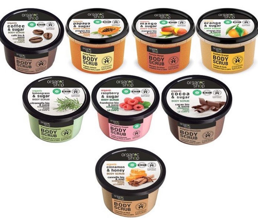 Tẩy Da Chết Dành Cho Body Organic Shop  Body Scrub 250ml