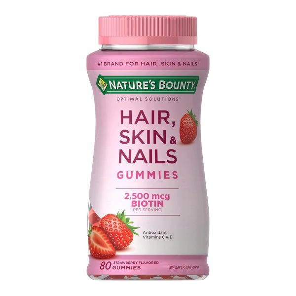 Kẹo Dẻo Nature's Bounty Hair Skin Nails Gummies