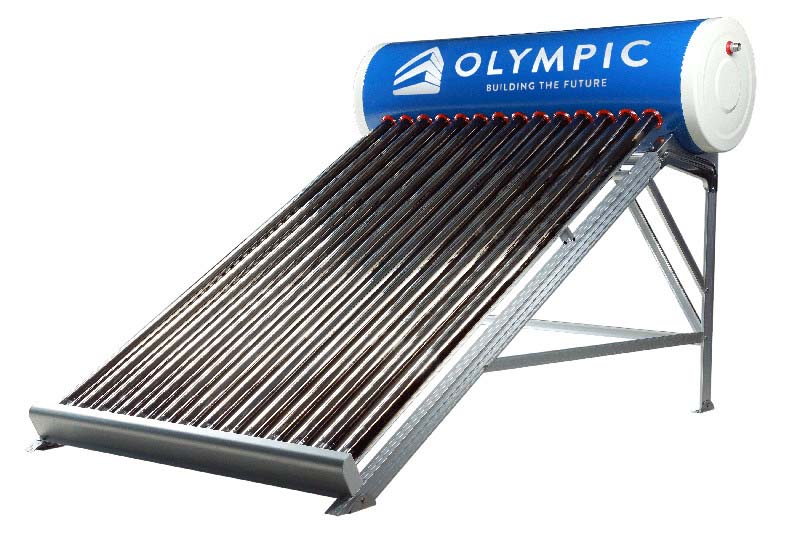 Máy nắng lượng mặt trời Olympic Nova thiết kế đẹp mắt