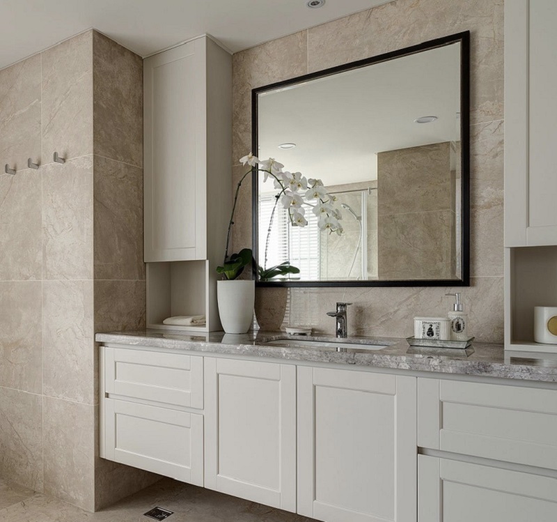 Kiểu dáng sang trọng và đường nét tinh tế, vòi Lavabo được dùng nhiều trong không gian tắm của các hộ gia đình