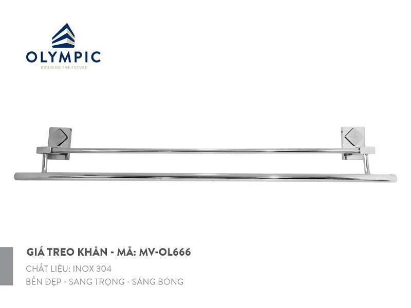 Bộ phụ kiện phòng tắm OL666