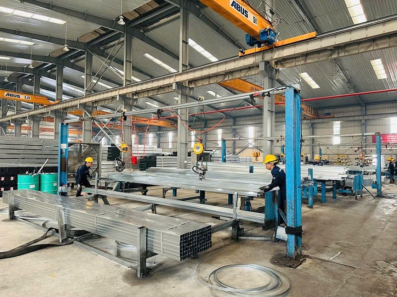 Thép hộp vuông mạ kẽm Vitek 30x30