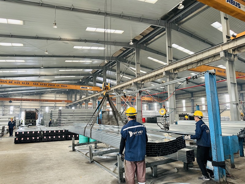Thép hộp vuông mạ kẽm Vitek  75x75