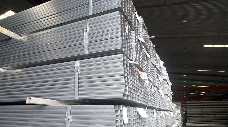 Thép hộp chữ nhật mạ kẽm Vitek 40x80
