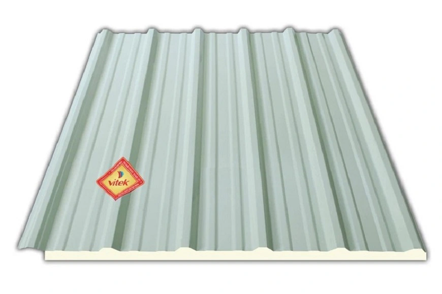 Tôn chống cháy Vitek 6 sóng khổ 1.08m