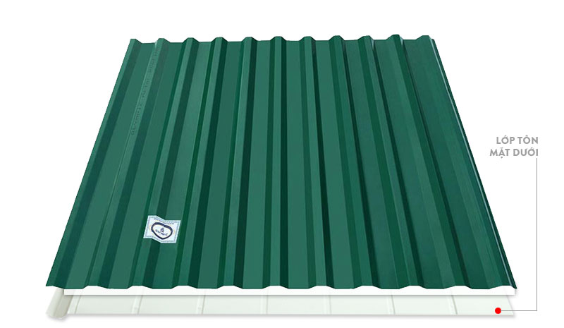 Tôn chống cháy Olympic 11 sóng khổ 1.07m