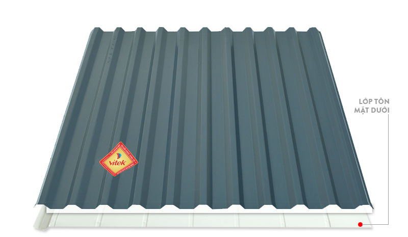 Tôn chống cháy Vitek 11 sóng khổ 1.08m