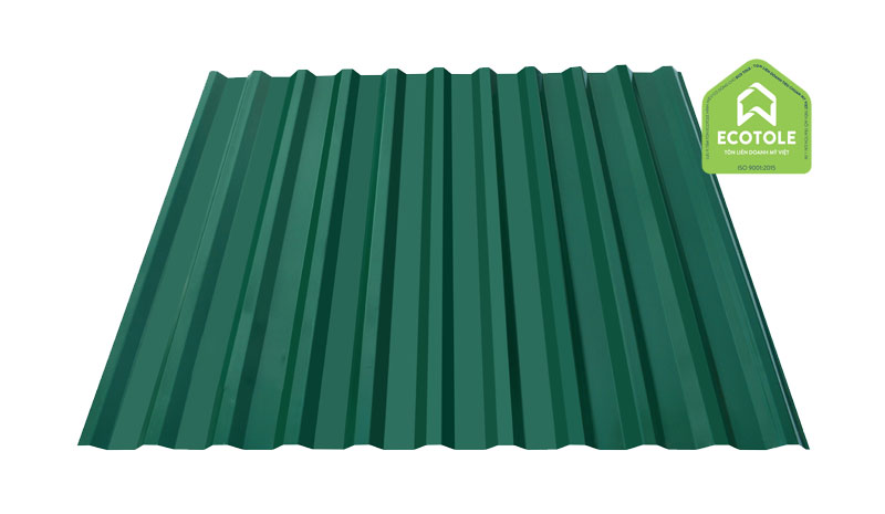 Tôn lạnh Ecotole 11 sóng khổ 1.06m
