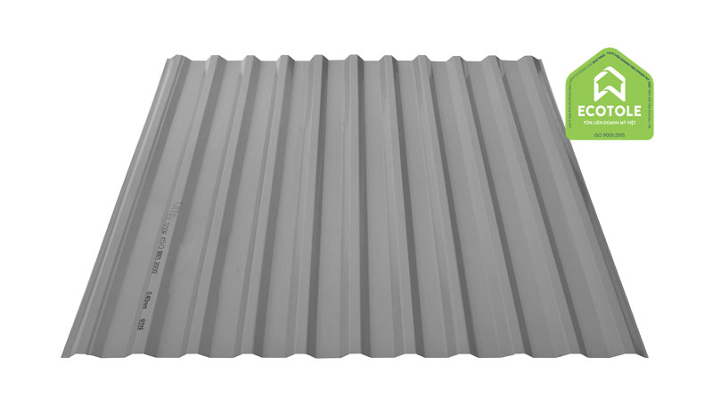 Tôn lạnh Ecotole 11 sóng khổ 1.06m