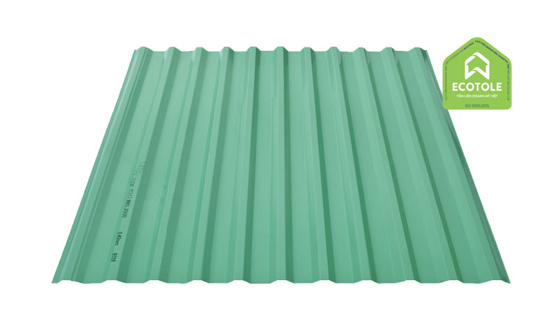 Tôn lạnh Ecotole 11 sóng khổ 1.06m