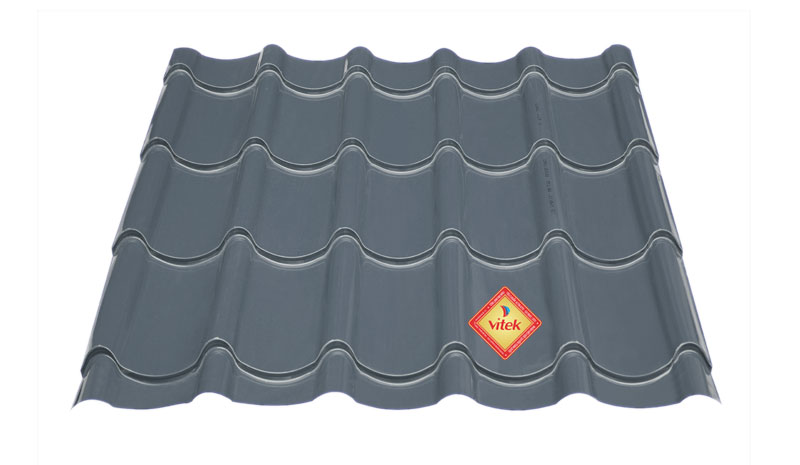 Tôn lạnh Vitek sóng ngói khổ 1.1m