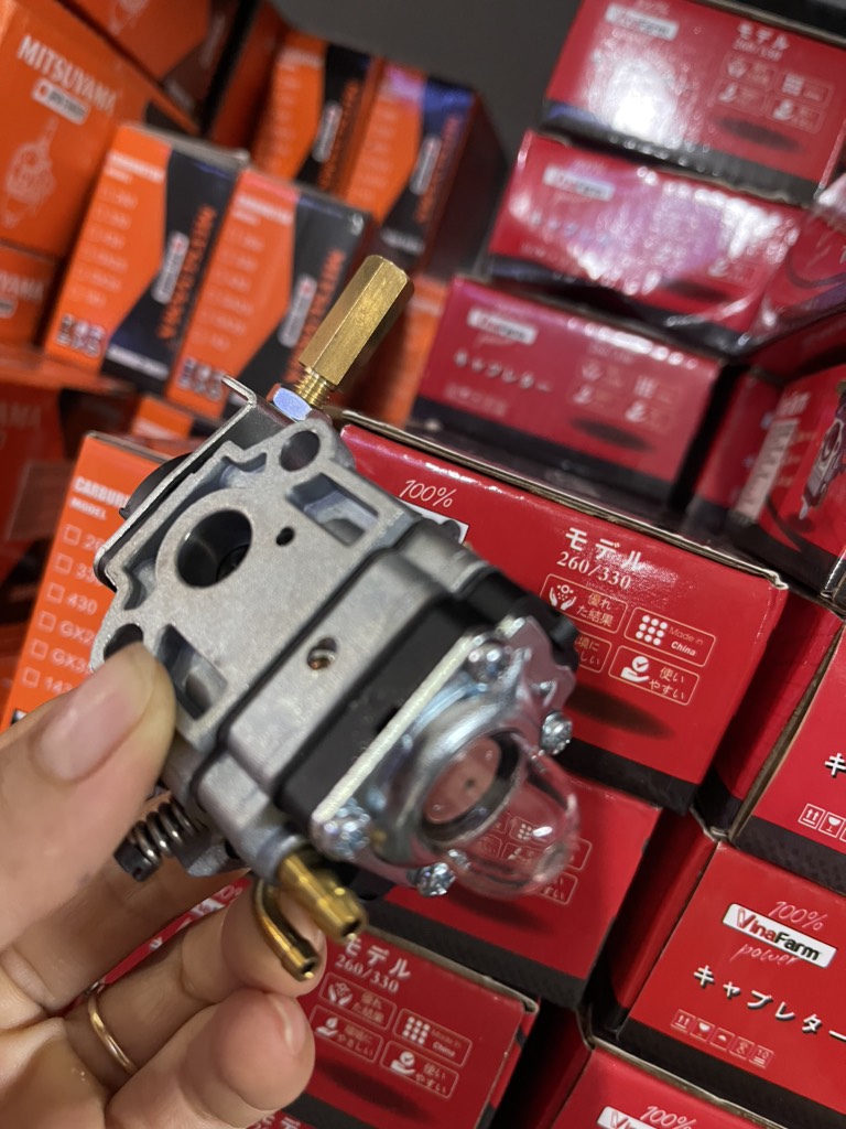 Vú bơm xăng dùng chung cho các dòng máy bình chứa xăng dưới 260/430/520/gx25/gx35
