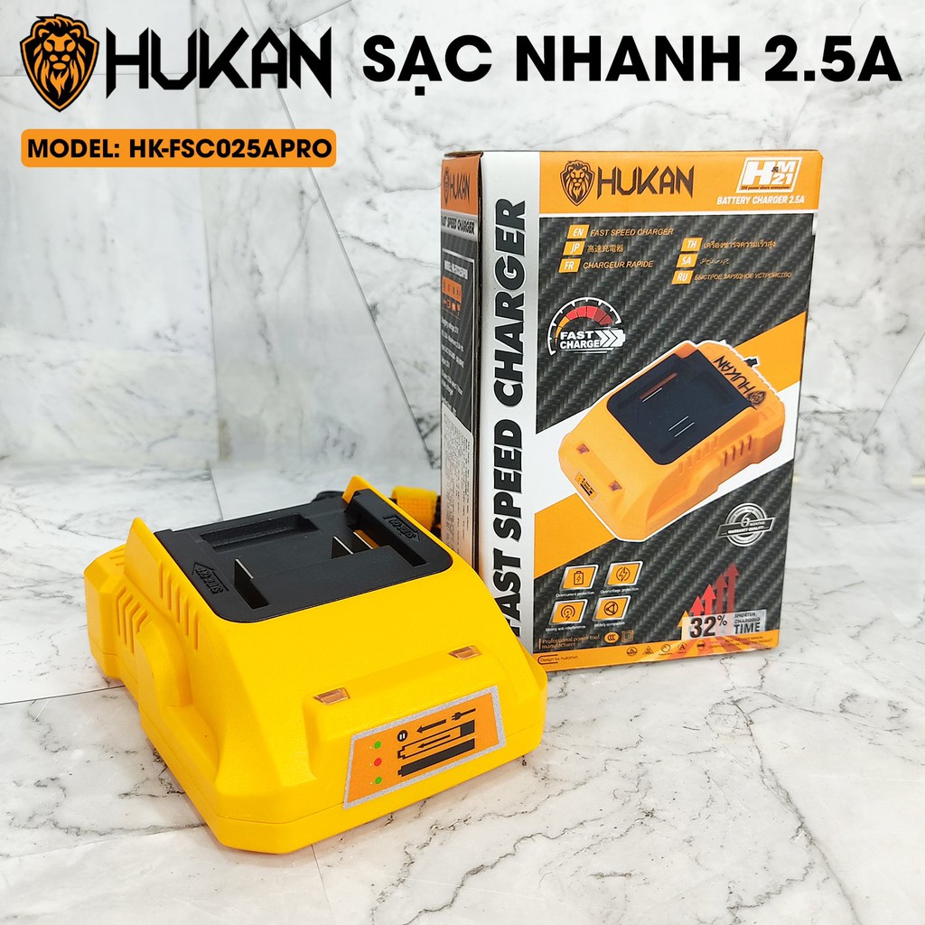 Bộ sạc nhanh 2,5A HUKAN