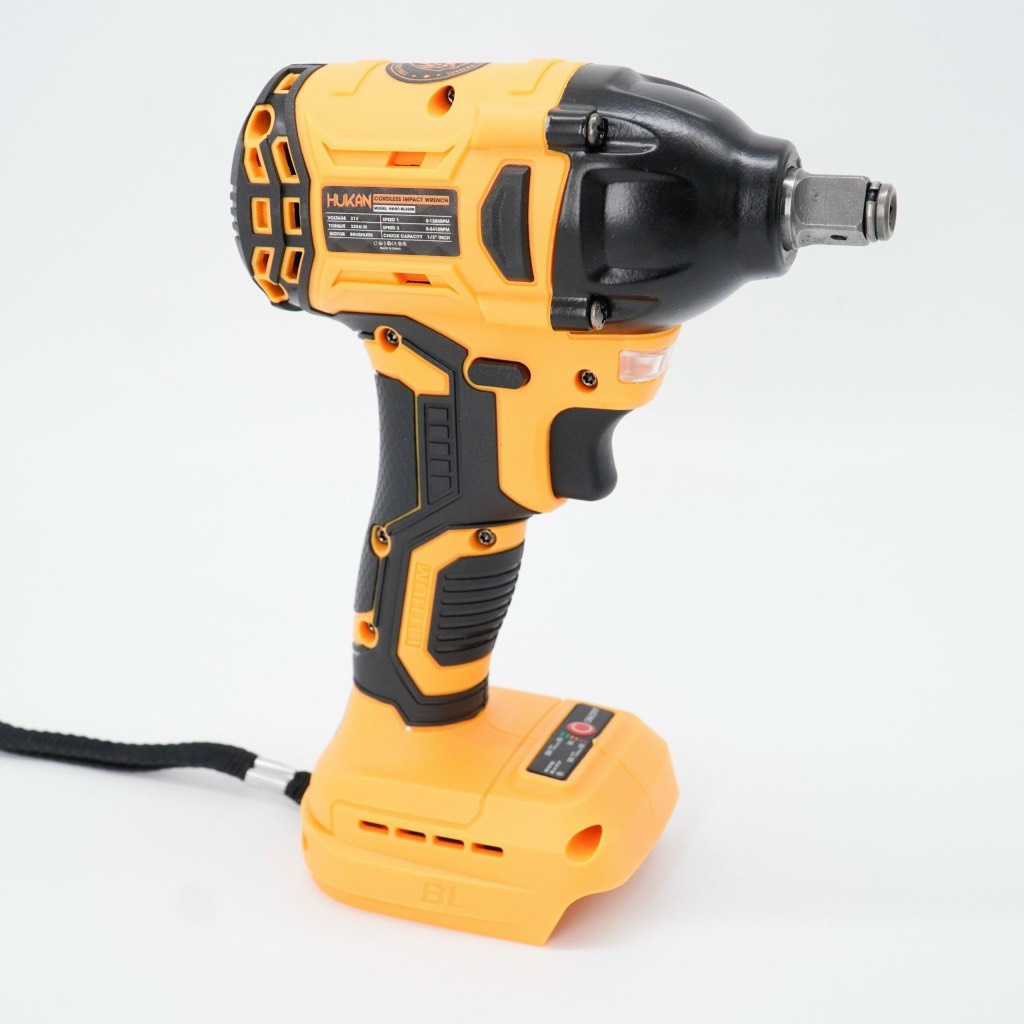 Máy siết bulong pin 21V Hukan HK-G1-BL320N 320Nm (Không chổi than)